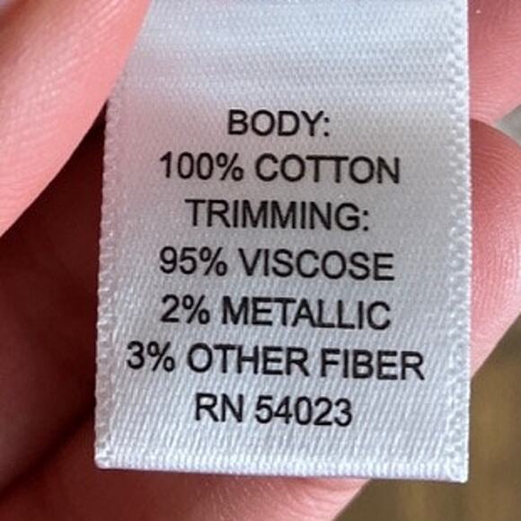 Banana Republic Womens Sweater White Pink Striped Crew Neck Long Sleeve XS - Picture 7 of 12